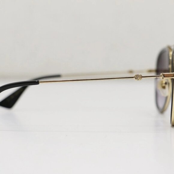 GUCCI GG062S 006 Black/White Fashion Aviator 140mm 57-17mm Sunglasses - Picture 9 of 15